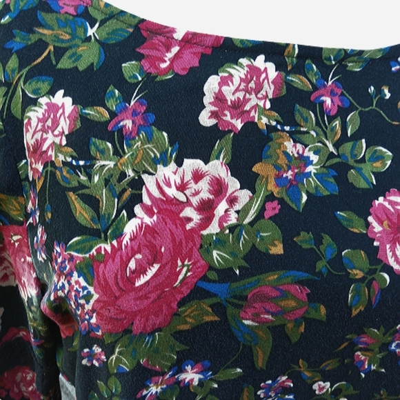 2/$40 California Moonrise boho tunic floral dress - Picture 6 of 14